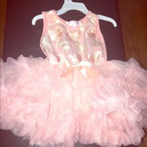 Pink and Gold popatu dress